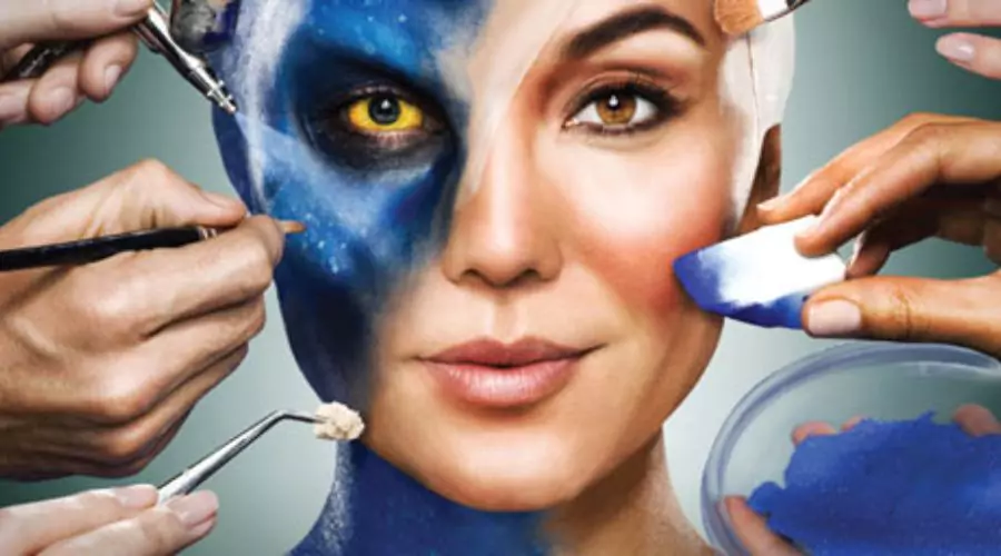 Maquillage avec effets spéciaux